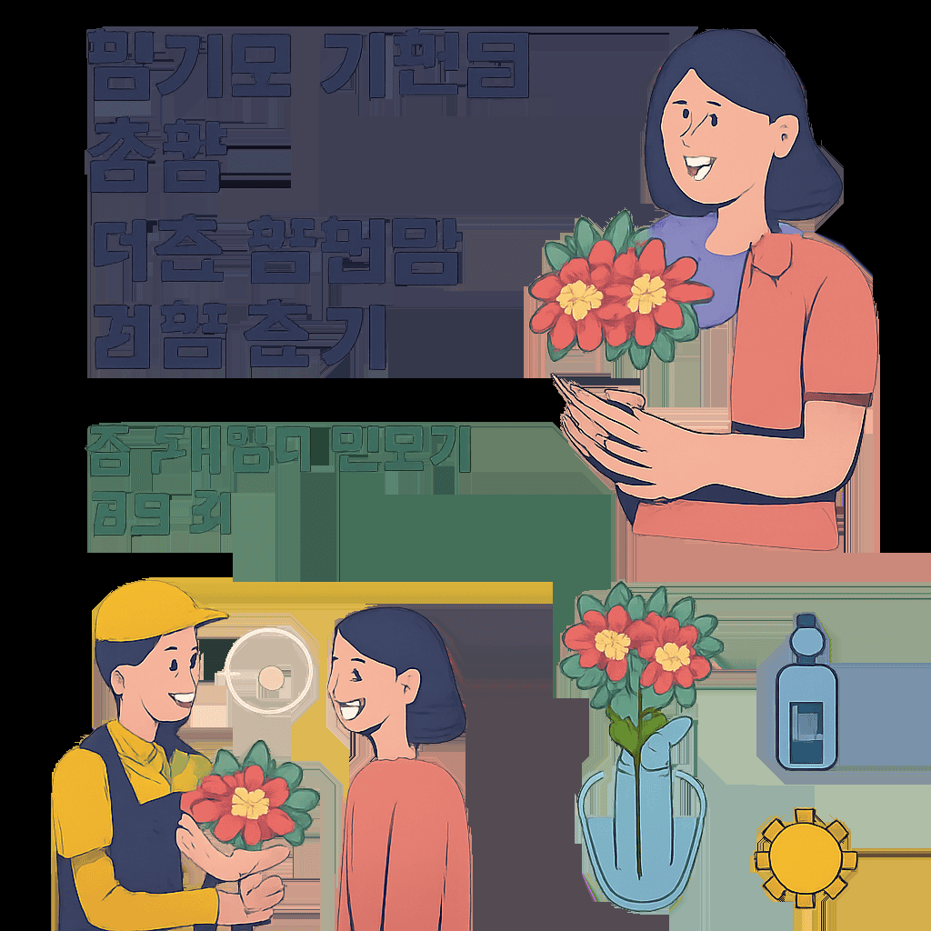 향기로 기억될 순간, 속초 꽃배달 감동 후기 & 오래오래 예쁘게 보는 팁 1 image 29